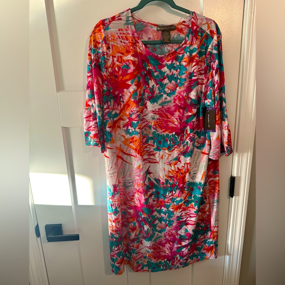Brand New With Tags Patterned Dress Alexandra and Oak